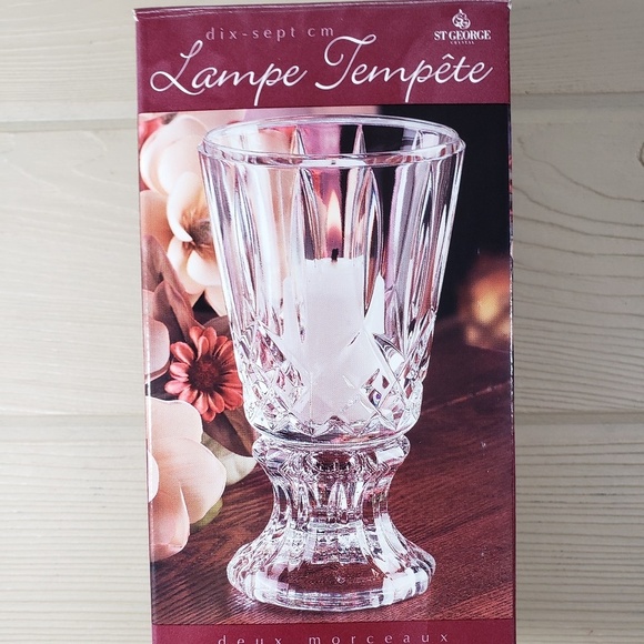 St. George Crystal Two Piece Hurricane NWT - Picture 6 of 8